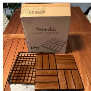 Ntoceka Floor Boards not of Metal Wooden Deck Tiles for Outdoor and Indoor Spaces